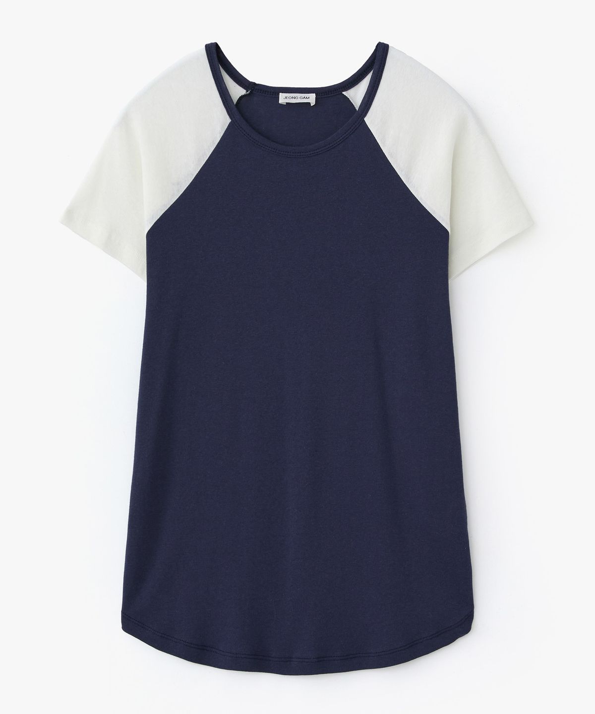 정감 스튜디오(JEONGGAM STUDIOS) Eco Color Block Raglan Tee_3 Color