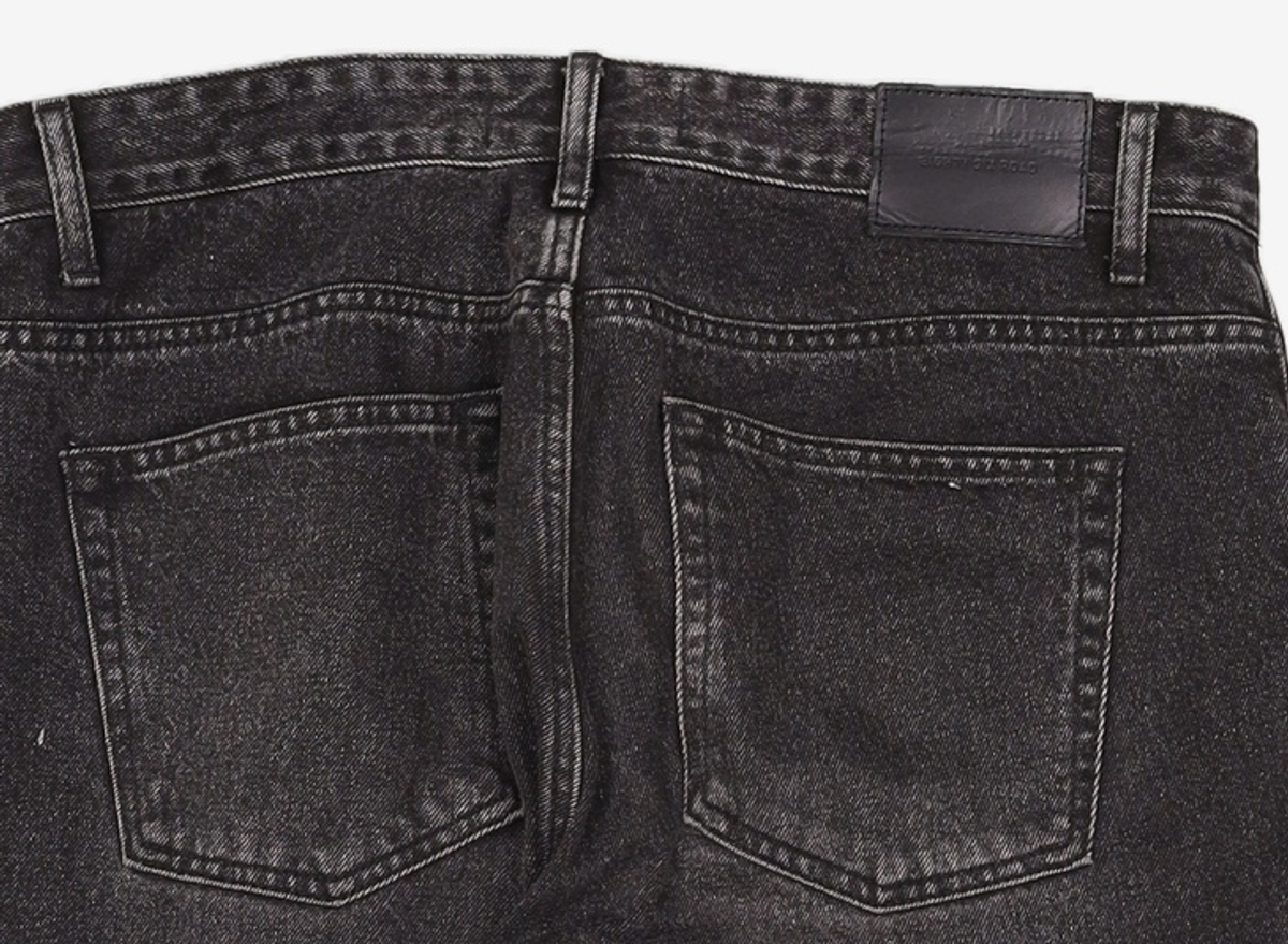 86로드(86ROAD) BLACK NORMAL CHIP / CROP TAPERED 34