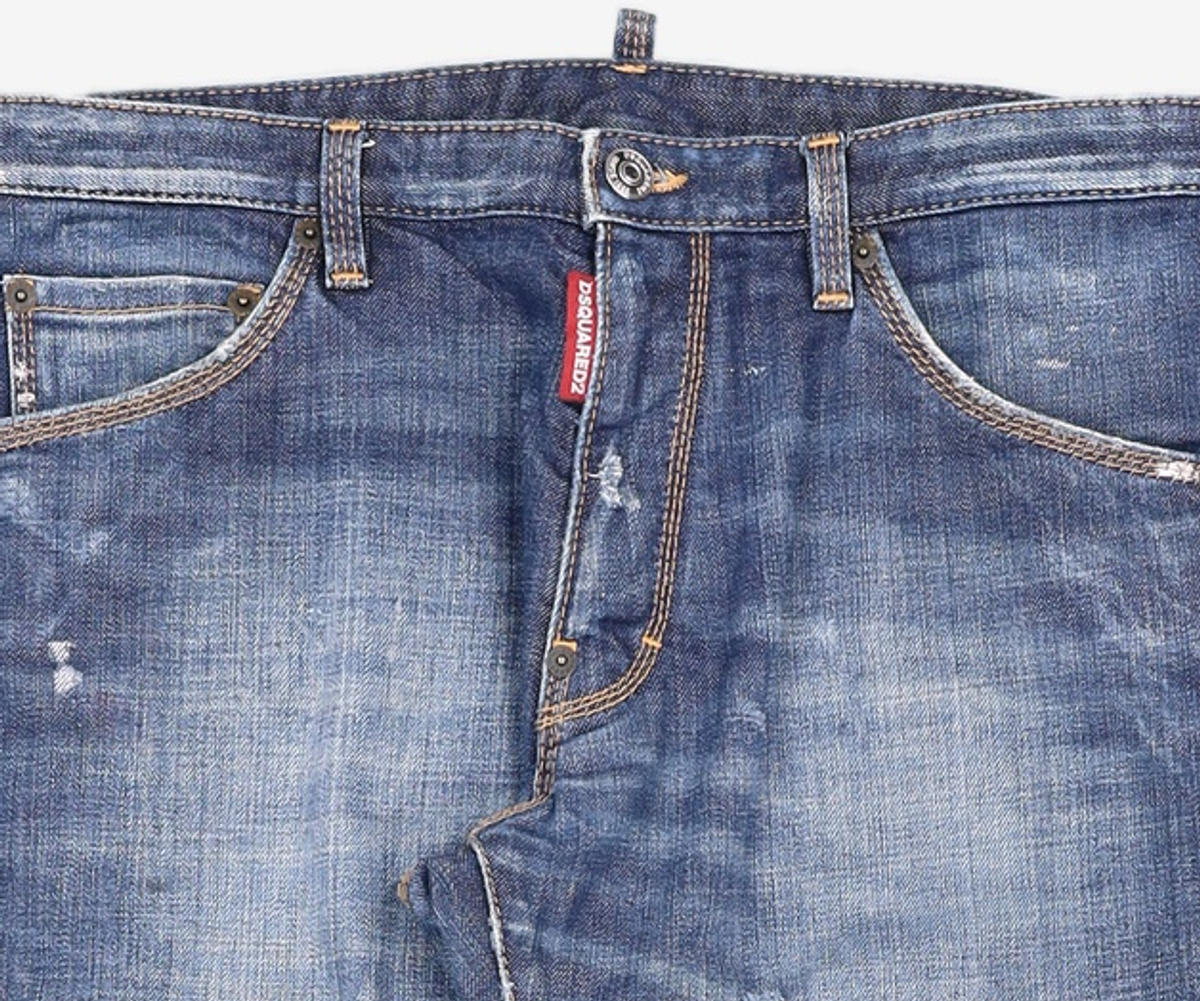 디스퀘어드2(DSQUARED2) 청/데님 팬츠 46