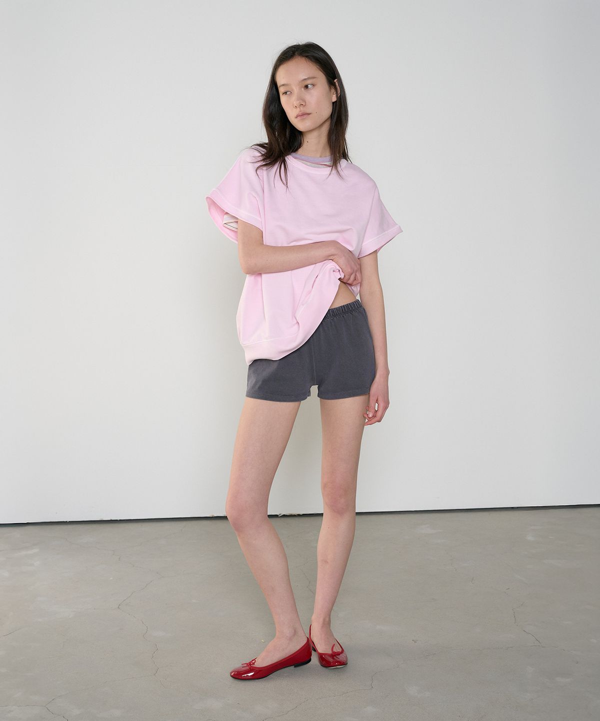 정감 스튜디오(JEONGGAM STUDIOS) Pigment Dyed Shorts_3 Color