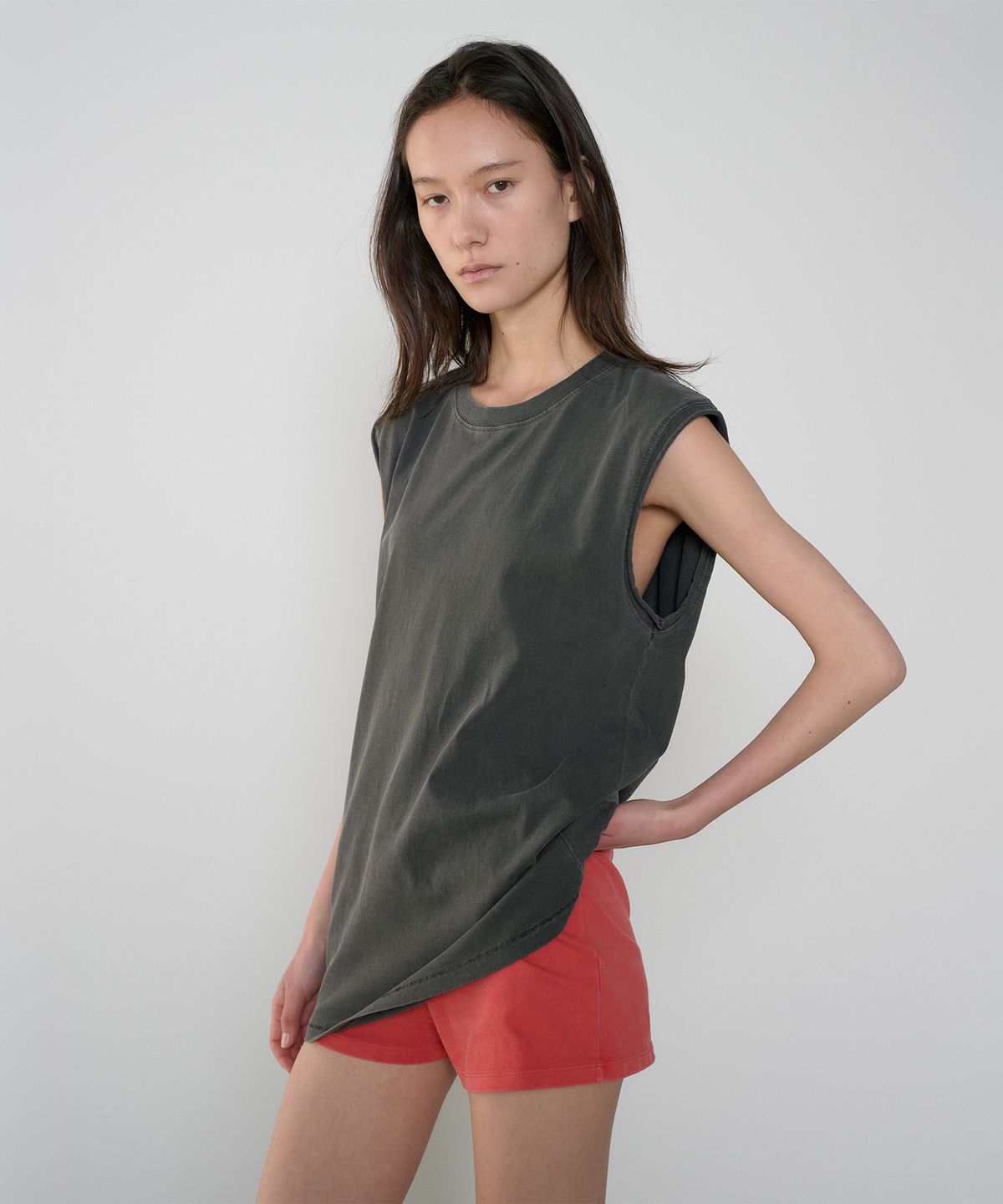 정감 스튜디오(JEONGGAM STUDIOS) Pigment Dyed Shorts_3 Color