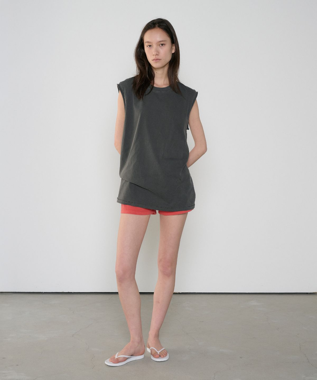 정감 스튜디오(JEONGGAM STUDIOS) Pigment Dyed Shorts_3 Color