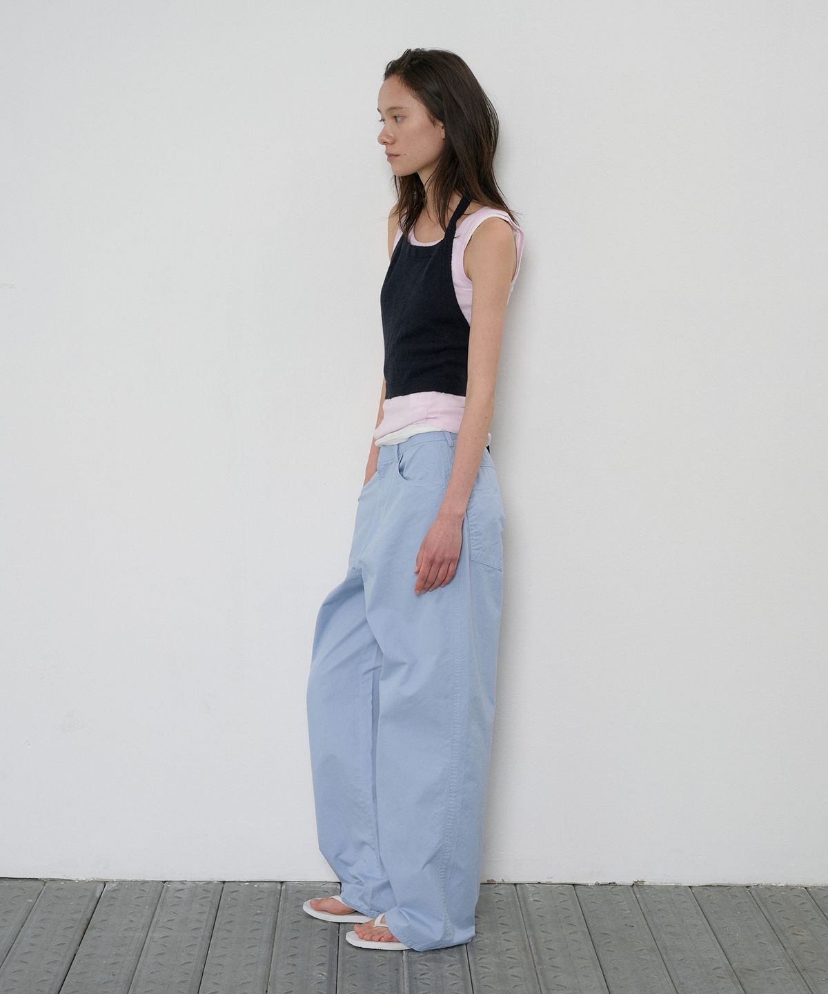 정감 스튜디오(JEONGGAM STUDIOS) Washed Cotton Pants_2 Color
