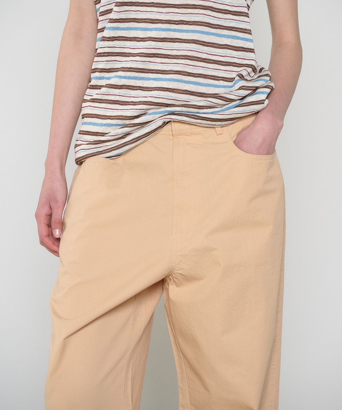 정감 스튜디오(JEONGGAM STUDIOS) Washed Cotton Pants_2 Color