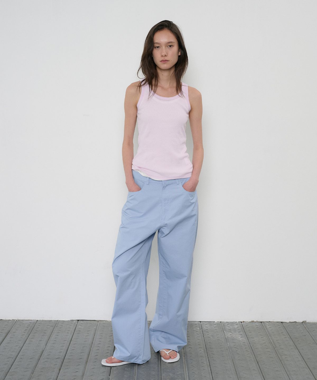 정감 스튜디오(JEONGGAM STUDIOS) Washed Cotton Pants_2 Color