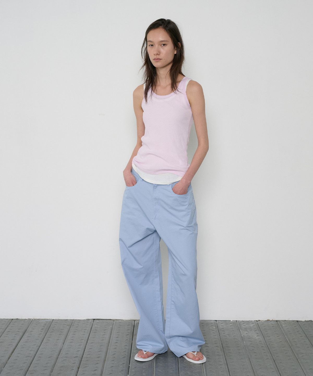 정감 스튜디오(JEONGGAM STUDIOS) Washed Cotton Pants_2 Color