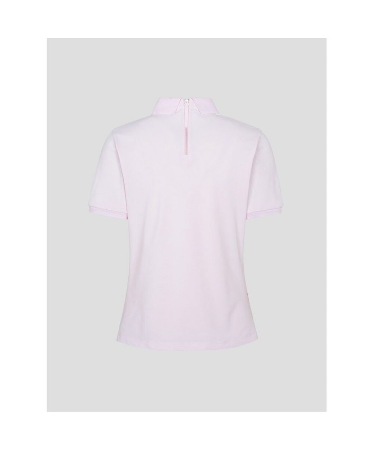 빈폴골프(BEANPOLE GOLF) [다리아송] 여성 패턴 칼라 반소매 티셔츠 - 라이트 핑크