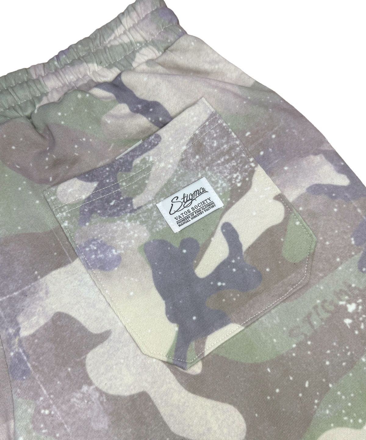 스티그마(STIGMA) RAW-CUT BURMUDA PANTS CAMO