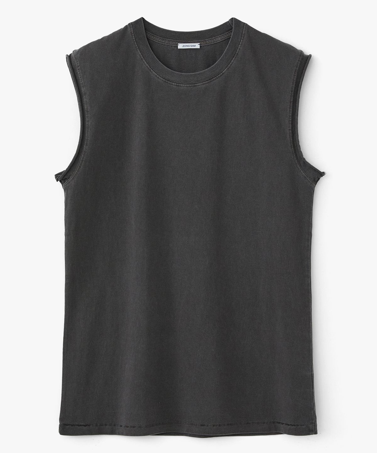 정감 스튜디오(JEONGGAM STUDIOS) Pigment Dyed Cut Off Sleeveless