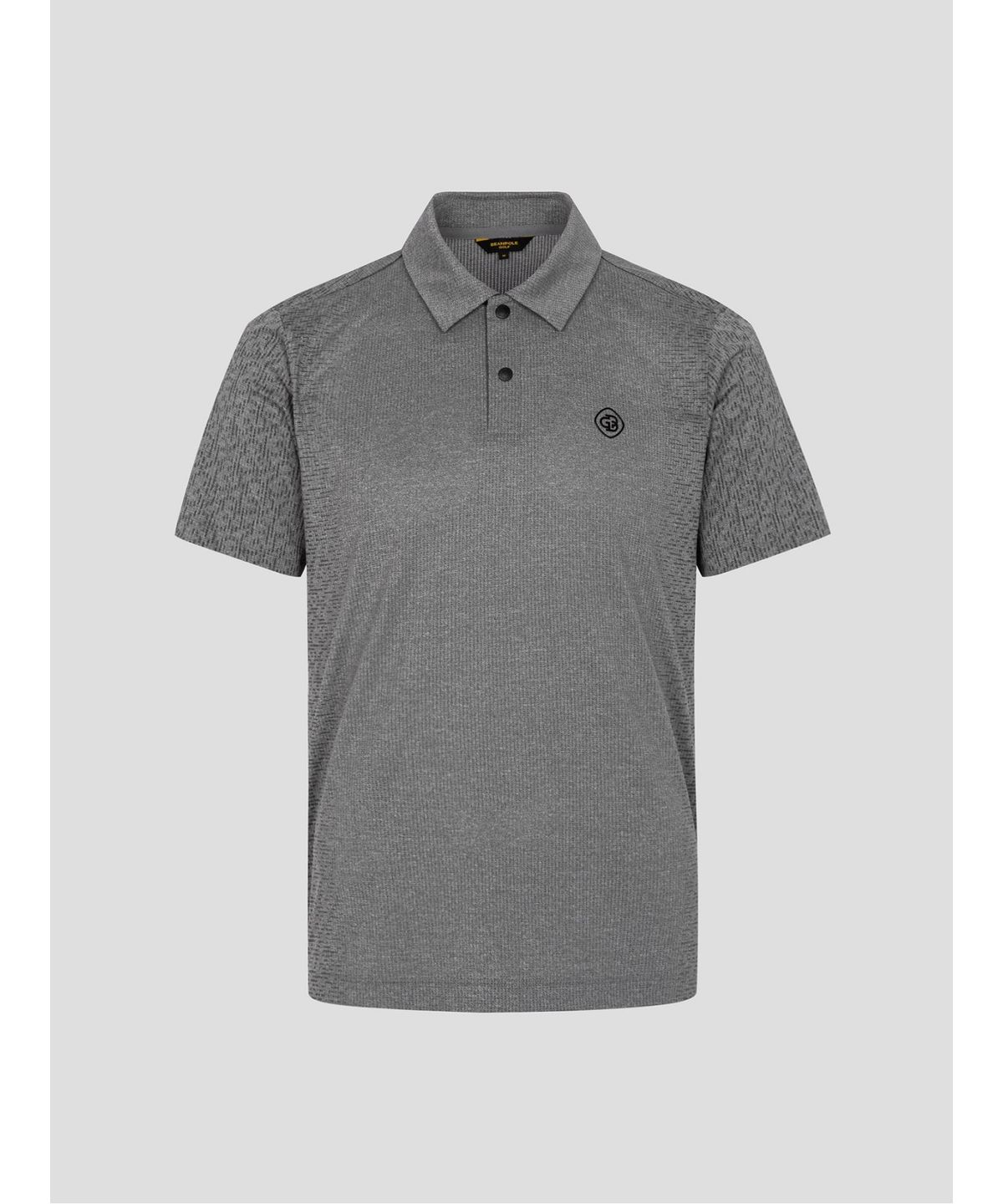 빈폴골프(BEANPOLE GOLF) [B_under] 남성 그라데이션 심볼 패턴 반소매 티셔츠 - 그레이