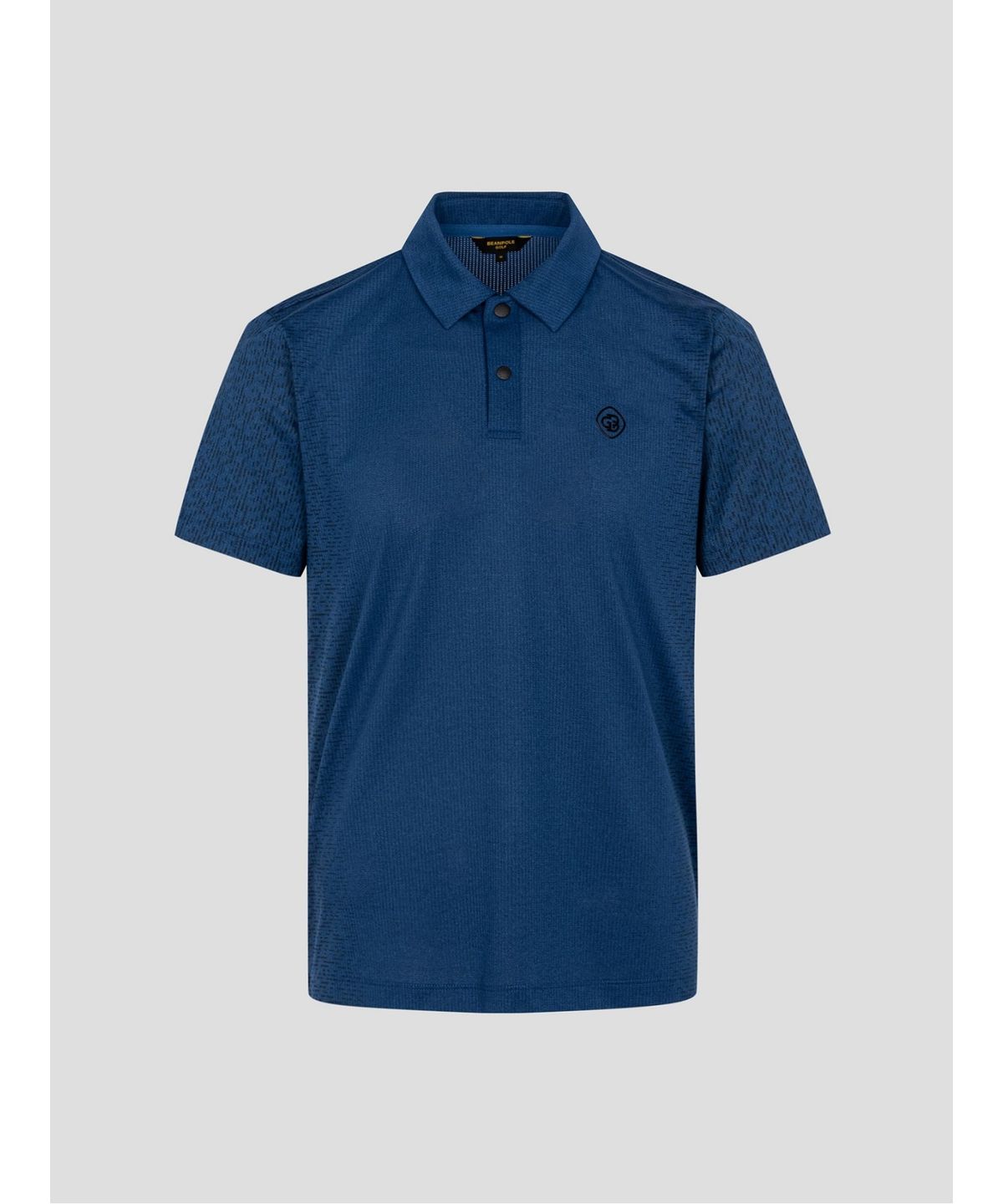 빈폴골프(BEANPOLE GOLF) [B_under] 남성 그라데이션 심볼 패턴 반소매 티셔츠 - 로얄 블루