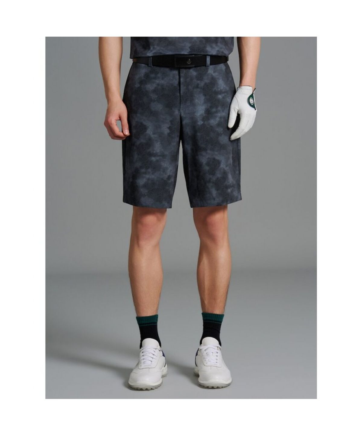 빈폴골프(BEANPOLE GOLF) [B_under] 남성 클라우디 하프 팬츠 - 블랙