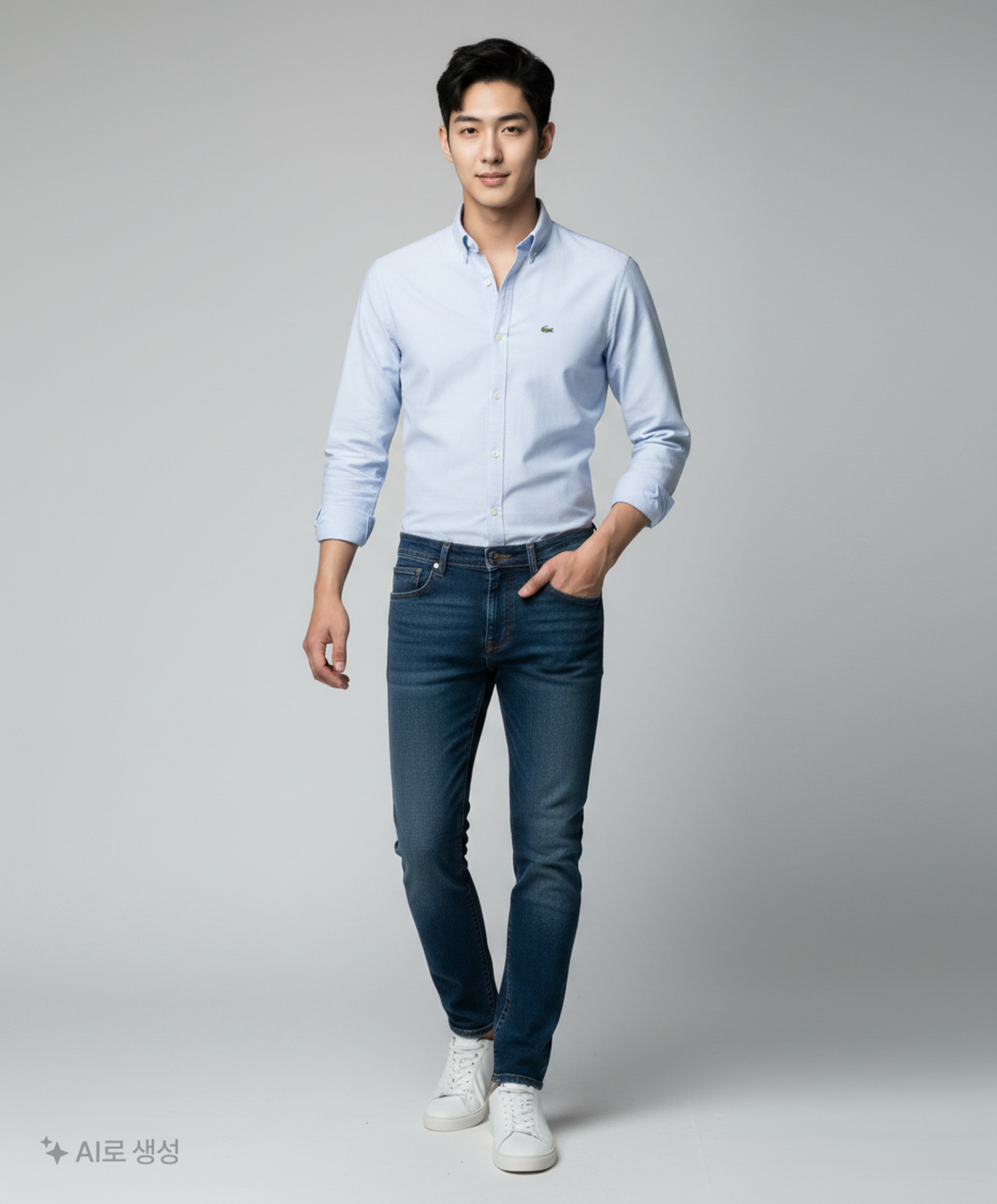 라코스테 라이브(Lacoste L!ve) 캐주얼 셔츠 40