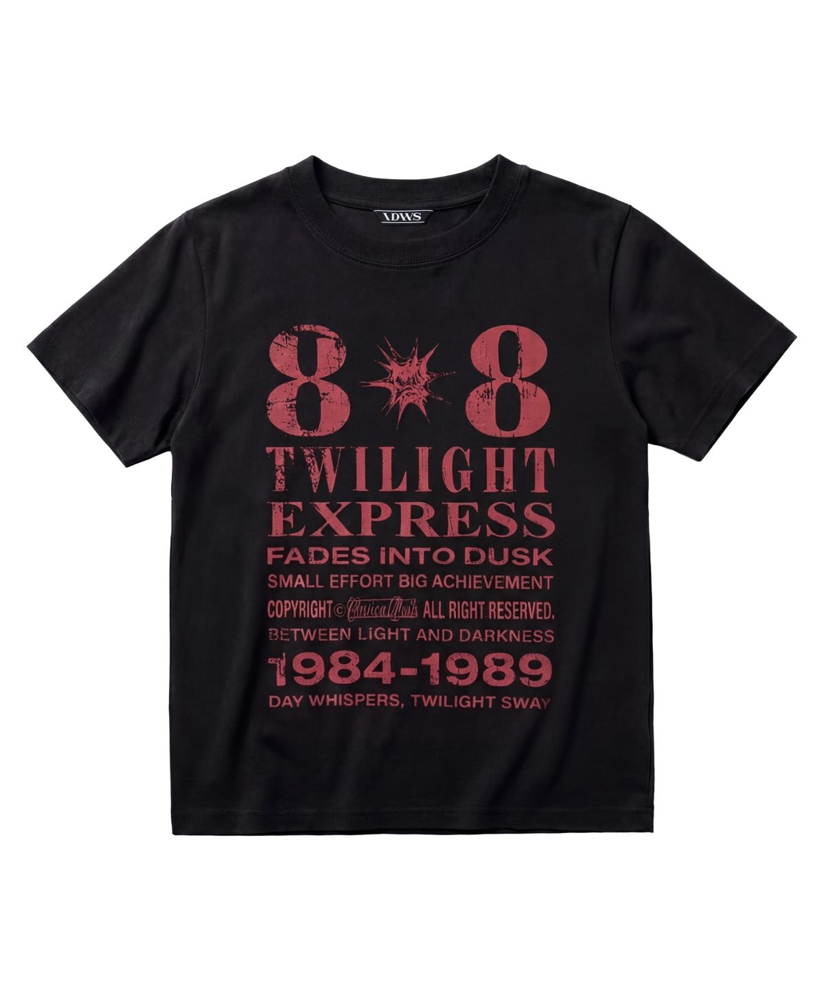 아이돈워너셀(IDWS) [W]Novichi T-Shirt Black