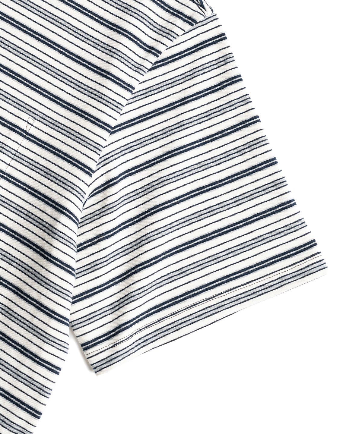 와일드 브릭스(WILD BRICKS) W25 STRIPED POCKET TEE (navy)