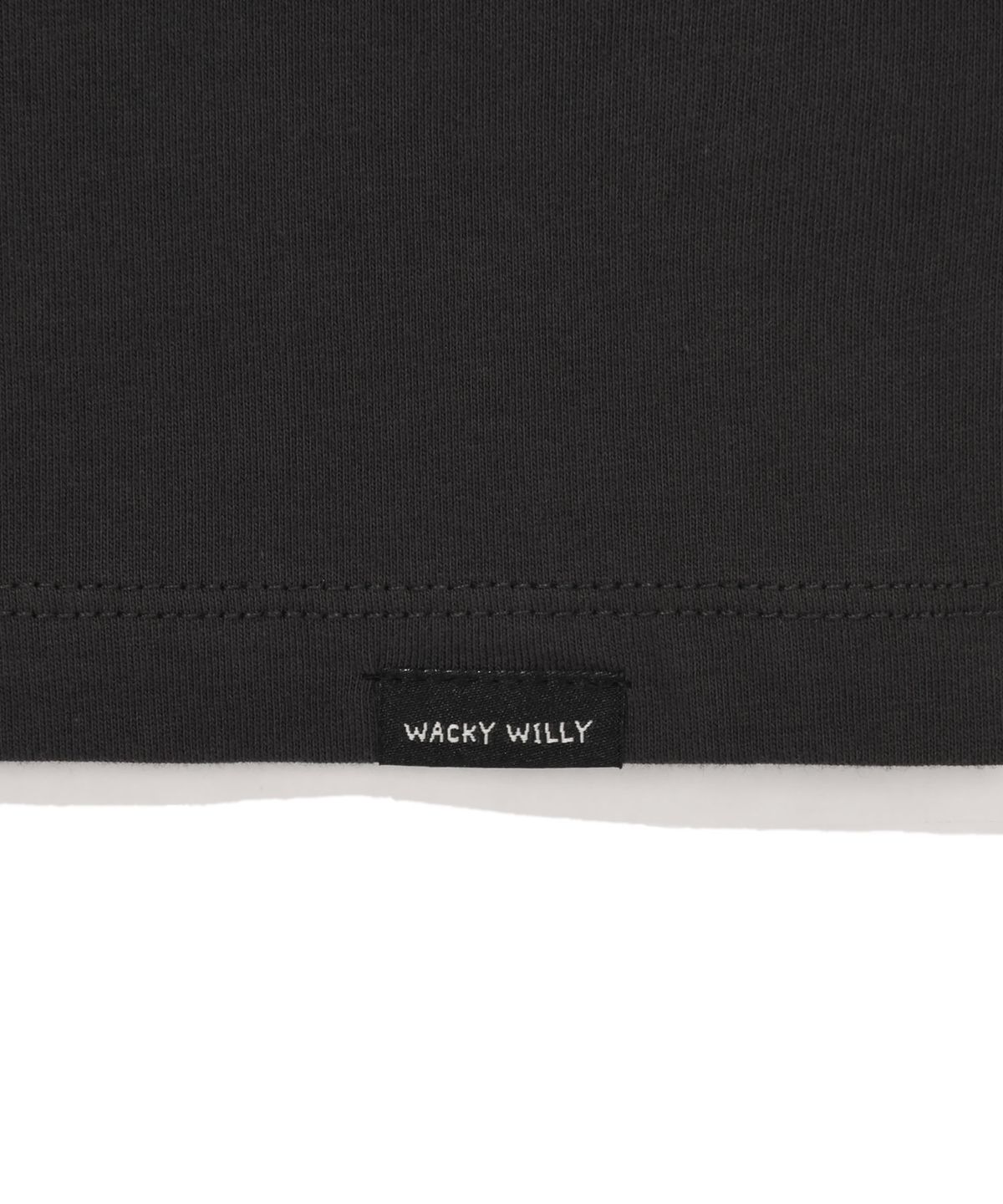 와키윌리(WACKY WILLY) 우먼스 핫픽스 반팔티셔츠 차콜