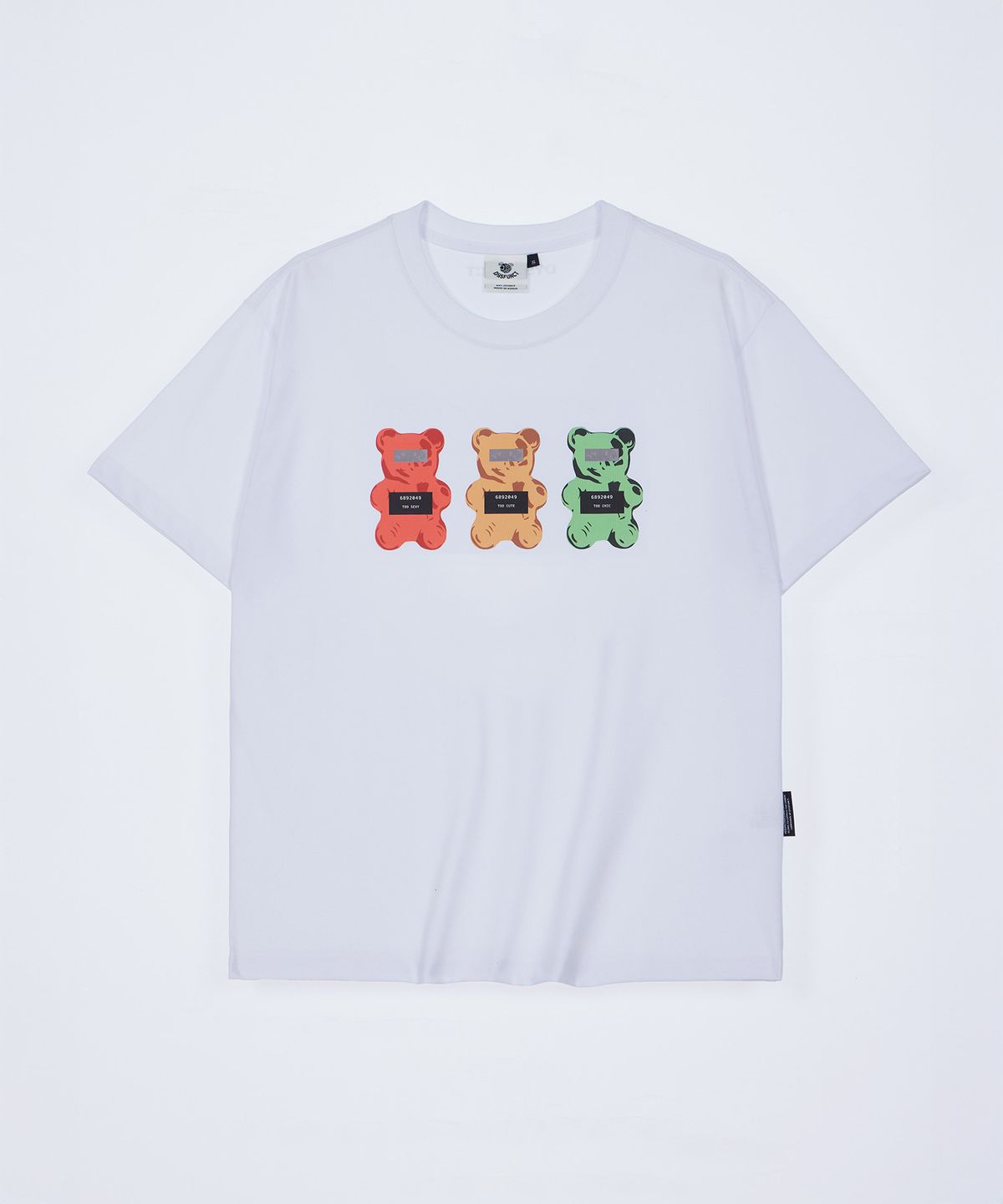 디스펑트(DYSFUNCT) CRIMINALS BEAR T-SHIRT(WHITE)
