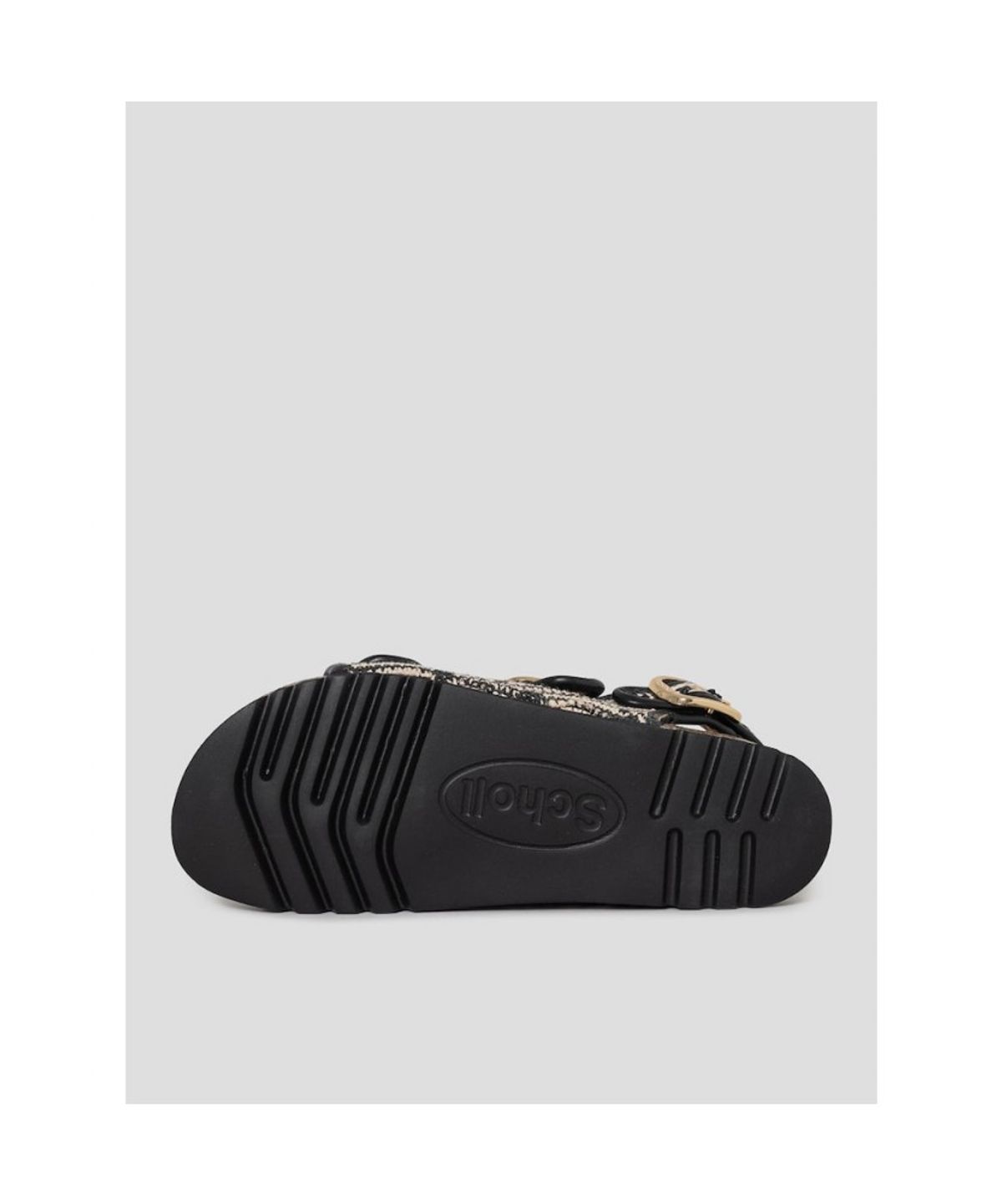 숄(SCHOLL) (WOMEN) 투스트랩 백스트랩 코르크 샌들  화이트 (HH64K2C211)