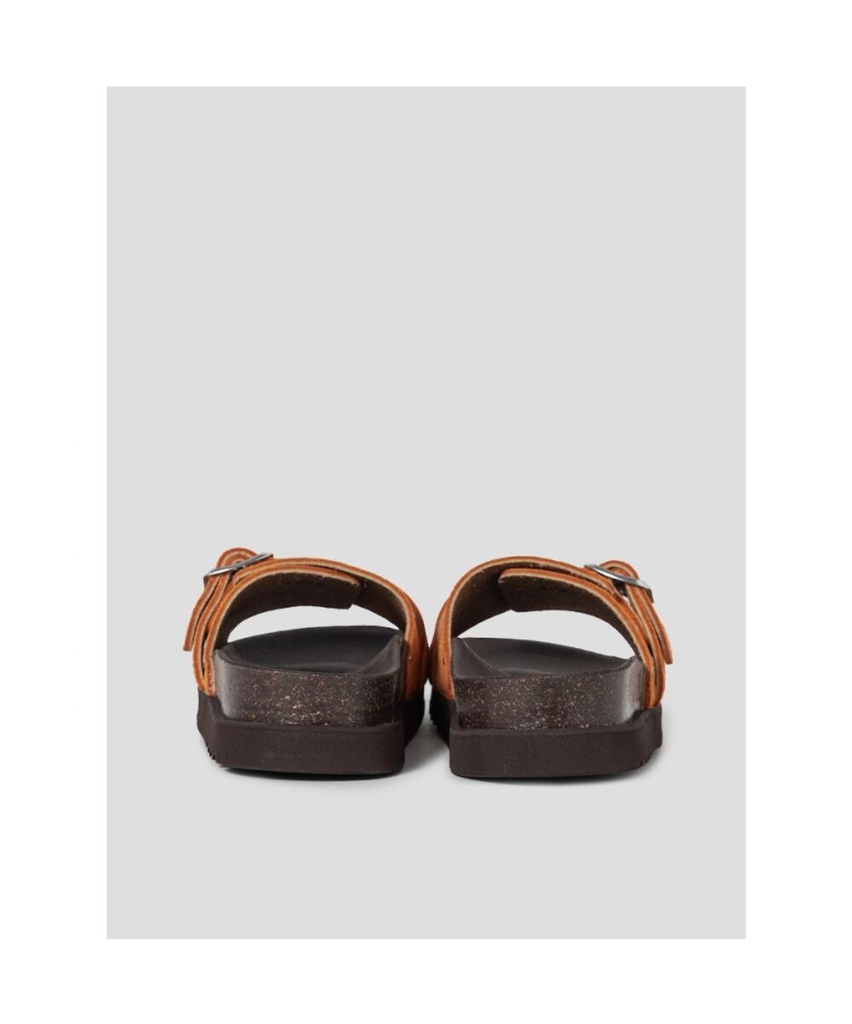 숄(SCHOLL) (WOMEN) 원스트랩 코르크 샌들  오렌지 (HH64K2C428)
