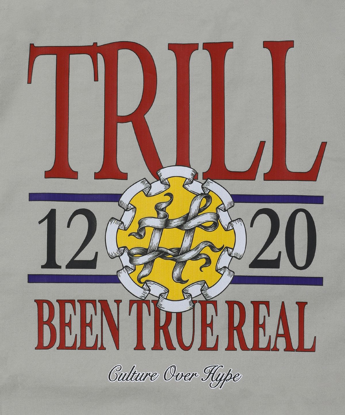 빈트릴(BEENTRILL) GRAPHICBYAJO BAG(라이트 그레이)