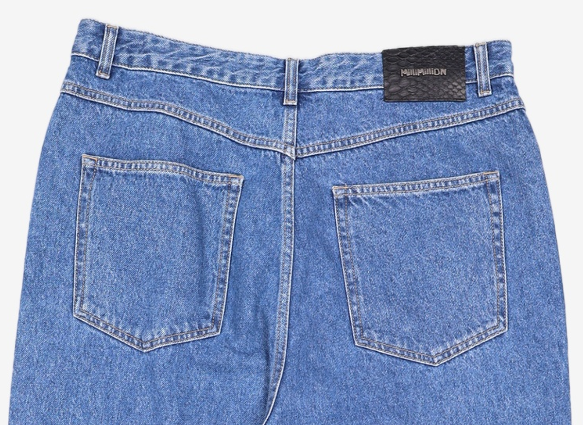 밀리밀리언(MILLIMILLION) BASALT DENIM PANTS B02 XL