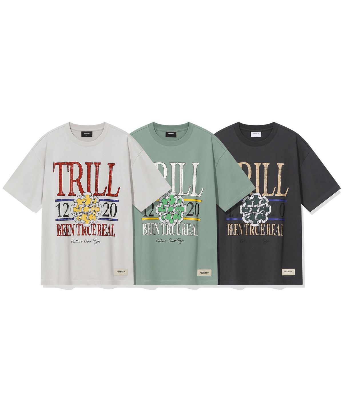 빈트릴(BEENTRILL) GRAPHICBYAJO TS(오프 화이트)