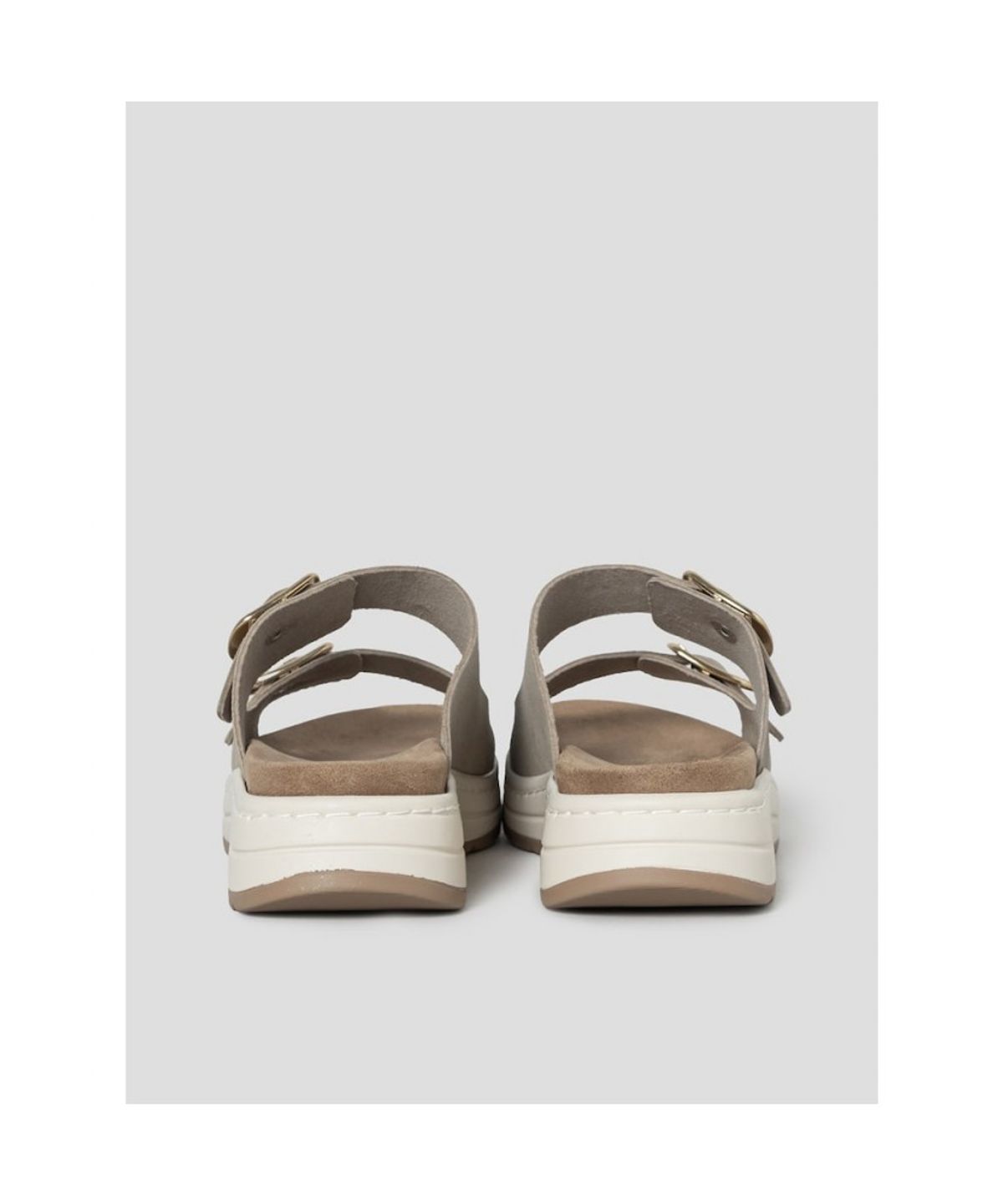 숄(SCHOLL) (WOMEN) 투스트랩 컴포트 샌들  옐로이시 브라운 (HH64K2F14B)