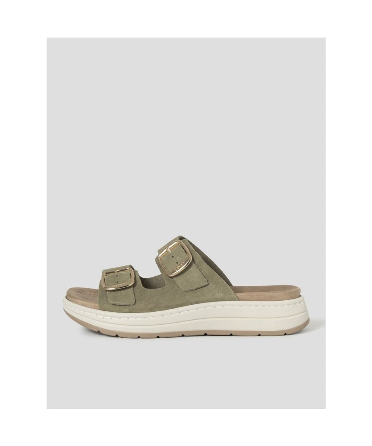 숄(SCHOLL) (WOMEN) 투스트랩 컴포트 샌들  그린 (HH64K2F14M)