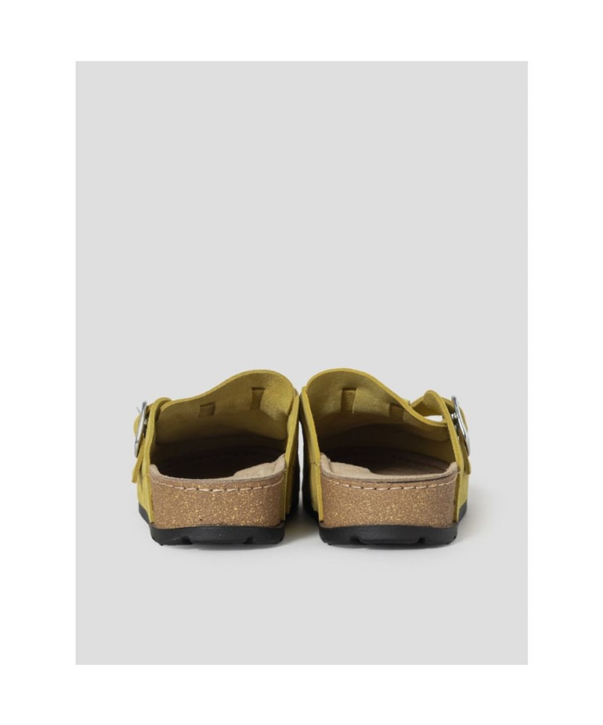 숄(SCHOLL) (WOMEN) 스웨이드 메모리 쿠션 크로그  옐로우 (HH64K2F70E)