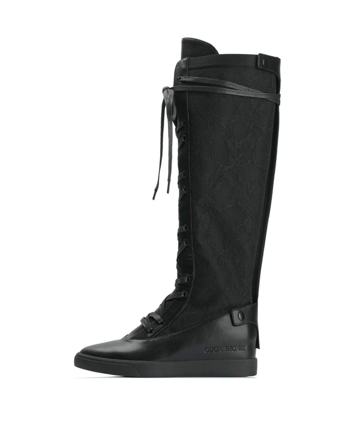 이크닉(IHCNIK) [X ODOR] Lace Ribbon Rain Boots