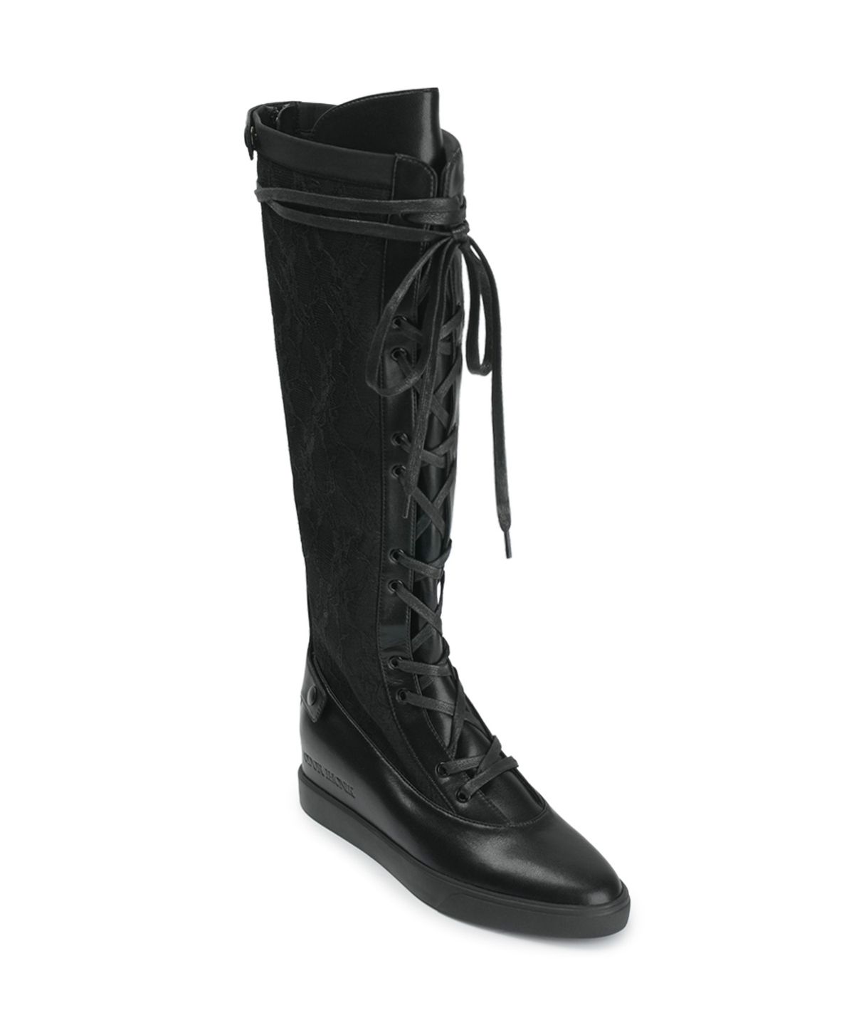 이크닉(IHCNIK) [X ODOR] Lace Ribbon Rain Boots