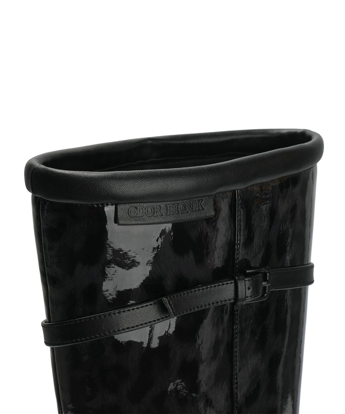이크닉(IHCNIK) [X ODOR] Glossy Leopard Rain Boots