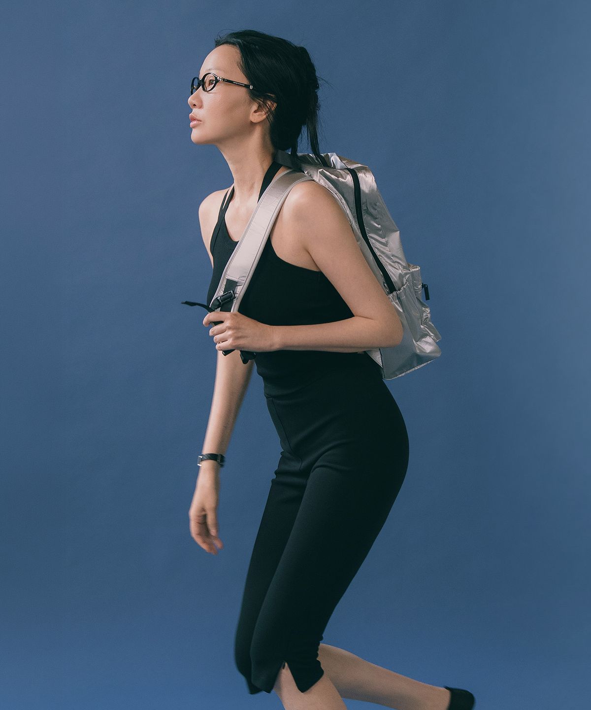마스마룰즈(MASMARULEZ) Daily backpack_Glow silver