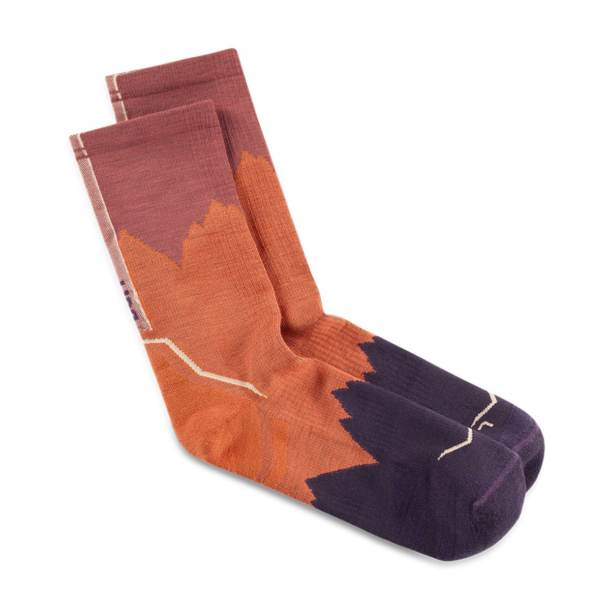 버프(BUFF) 라이트웨이트 메리노울 크루삭스 GINGER