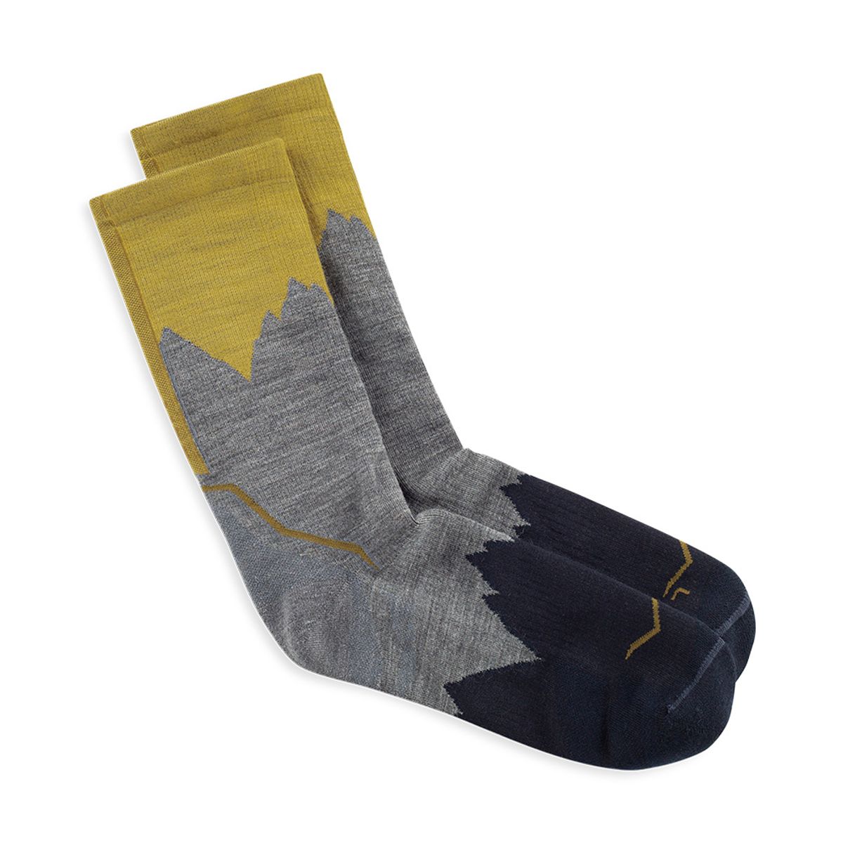 버프(BUFF) 라이트웨이트 메리노울 크루삭스 GREY