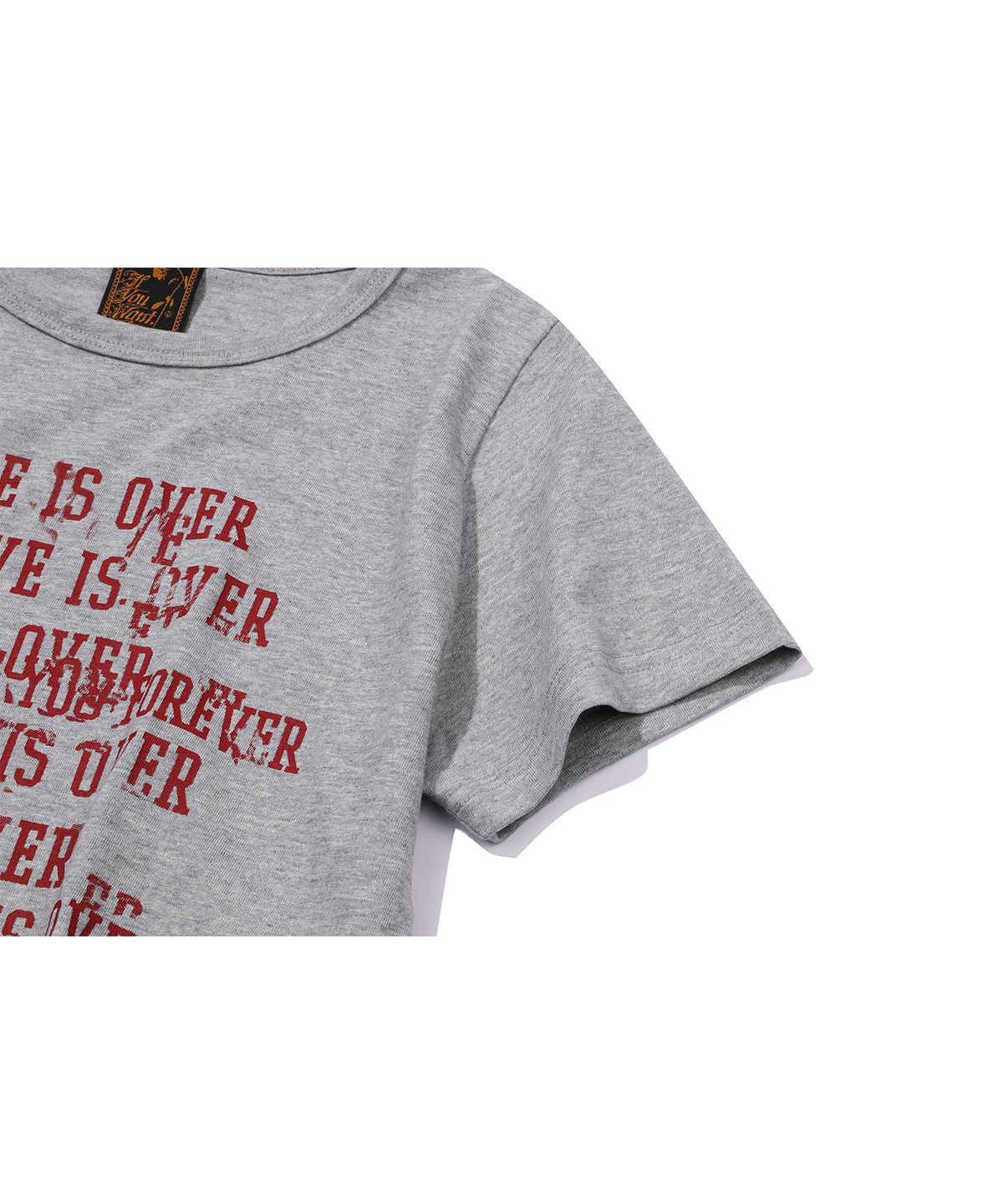 이퓨원트(IFYOUWANT) Fade Love Tee Gray
