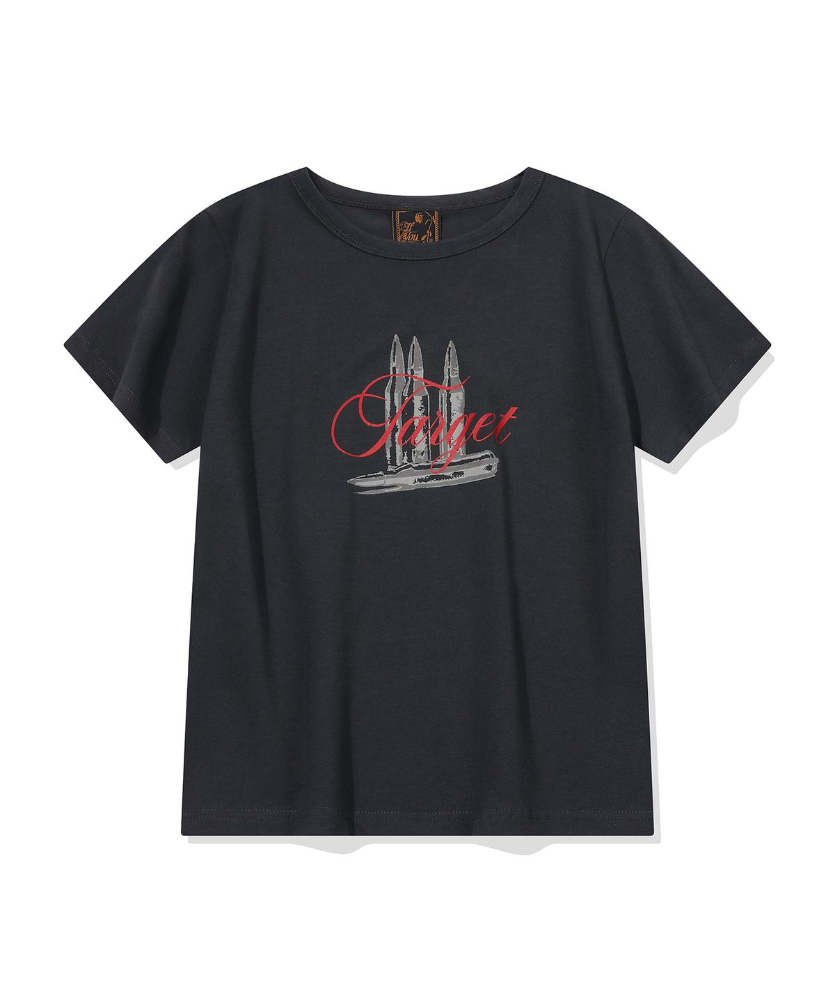 이퓨원트(IFYOUWANT) Hidden Target Tee Charcoal