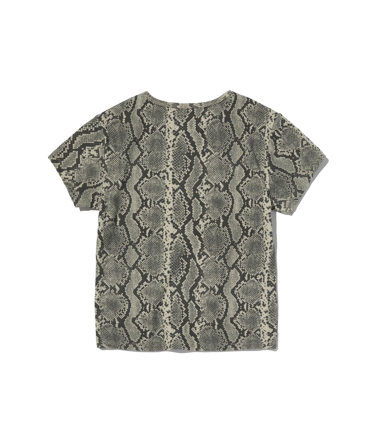 스웨이드(SUADE) RIBBED CROP TEE [GRAY]