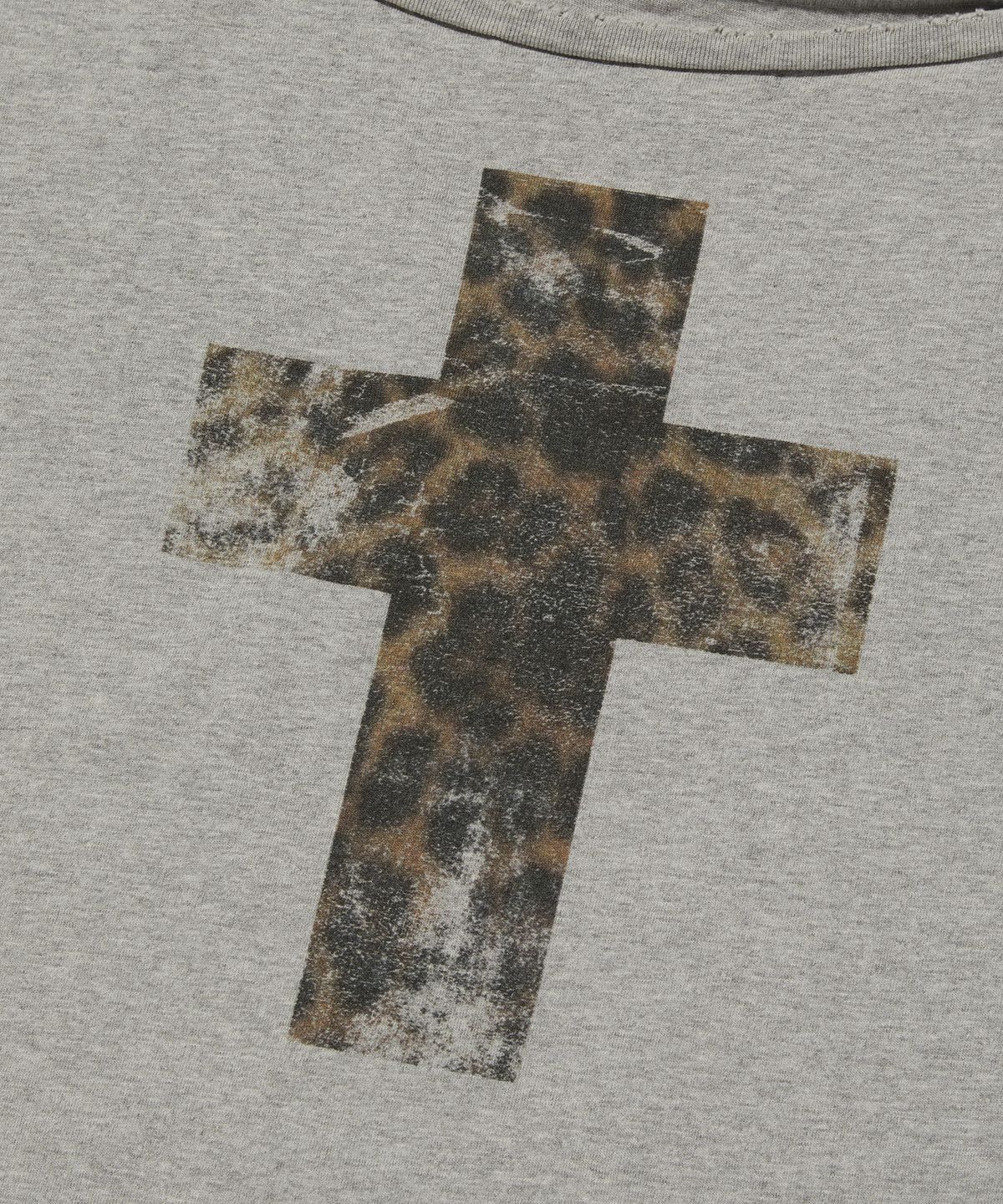 스웨이드(SUADE) CROSS ONE SHOULDER TEE [GRAY]