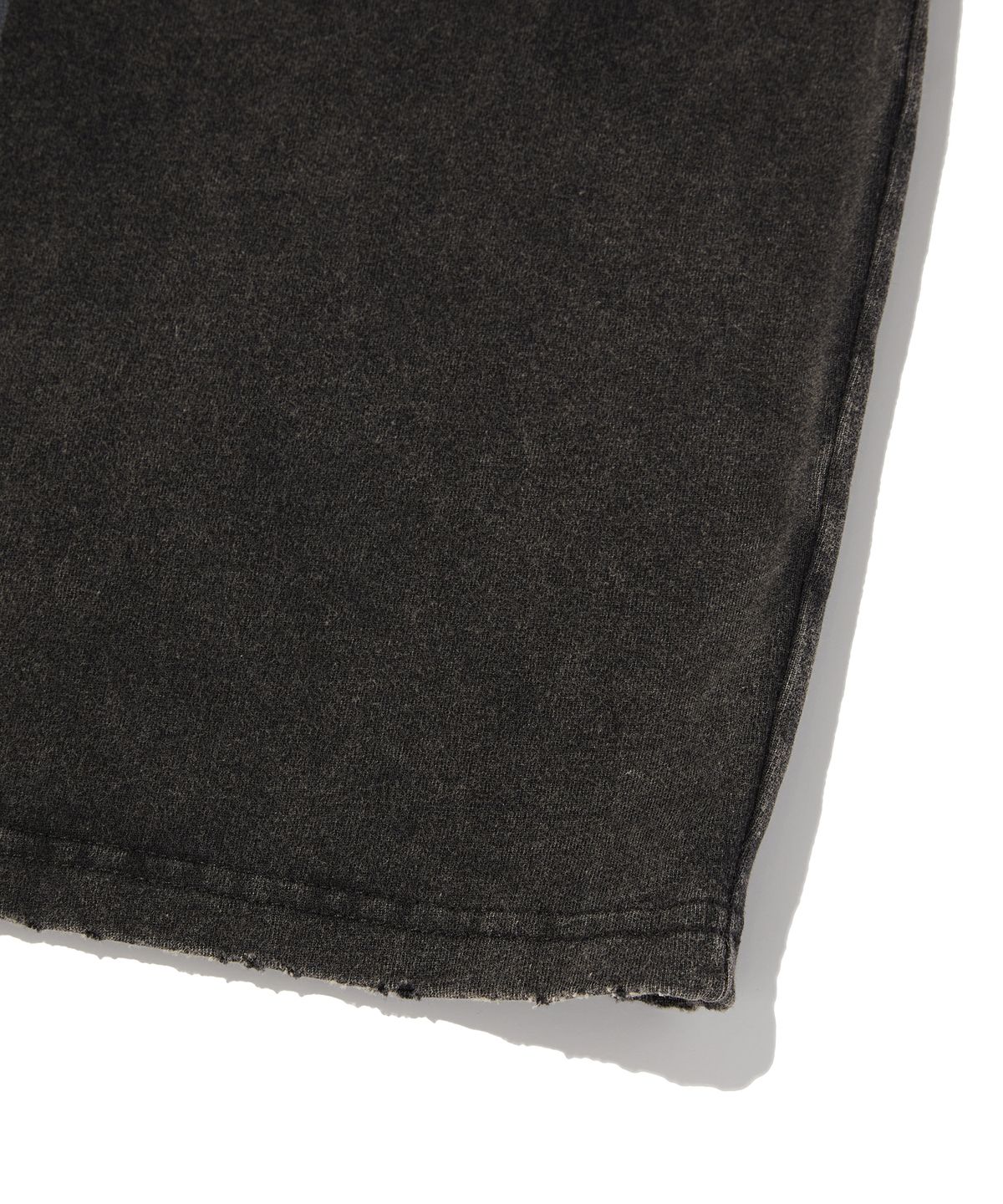 스웨이드(SUADE) CROSS ONE SHOULDER TEE [WASHING BLACK]