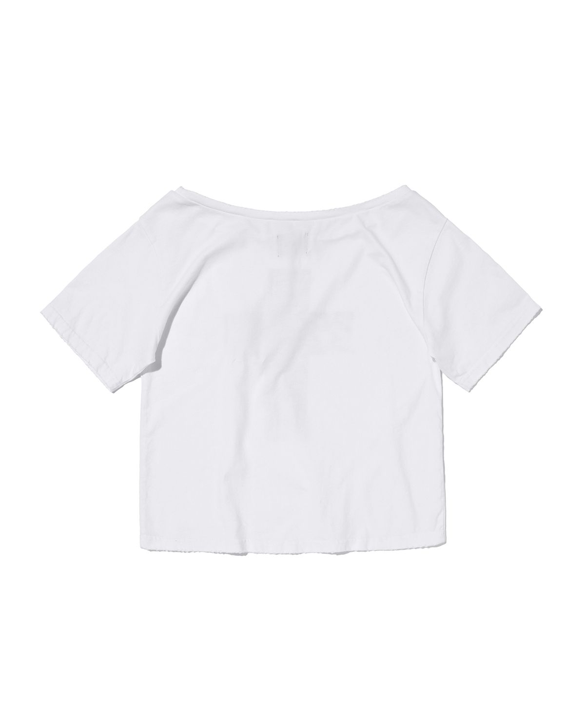 스웨이드(SUADE) CROSS ONE SHOULDER TEE [WHITE]