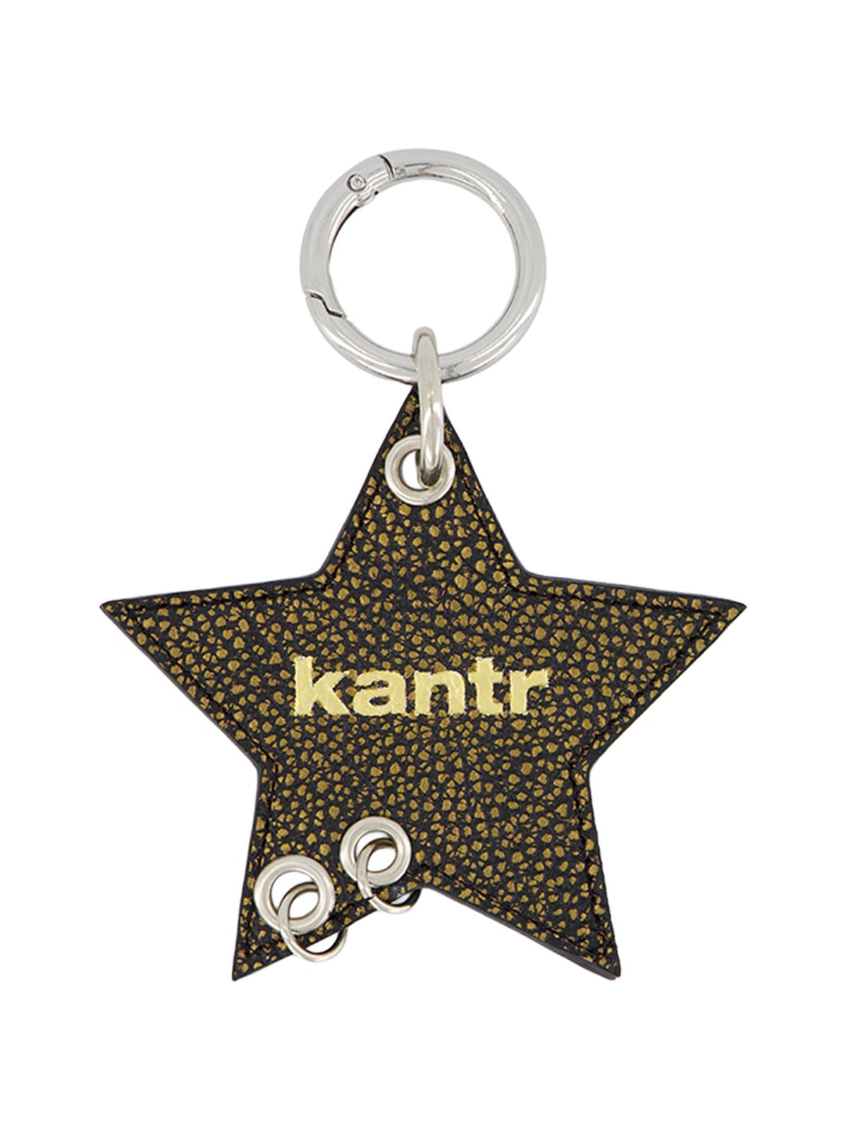캔터(KANTR) STAR KEYRING_Black Gold