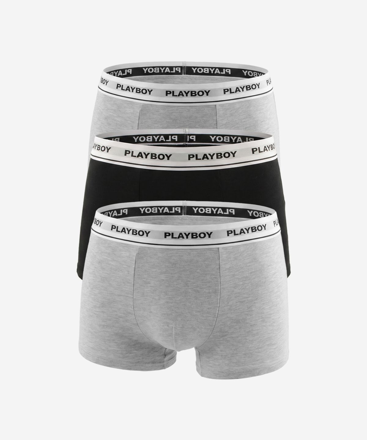 플레이보이(PLAYBOY) 맨즈 아웃밴드 드로즈 3매세트