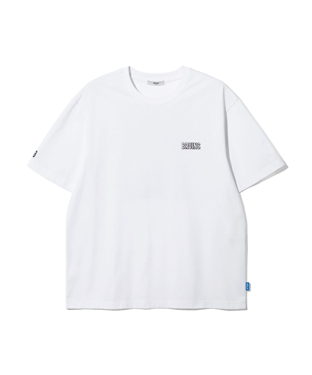 유씨엘에이(UCLA) 남녀공용 바스켓볼 브루인 반팔 티셔츠[WHITE](UC5STA5)