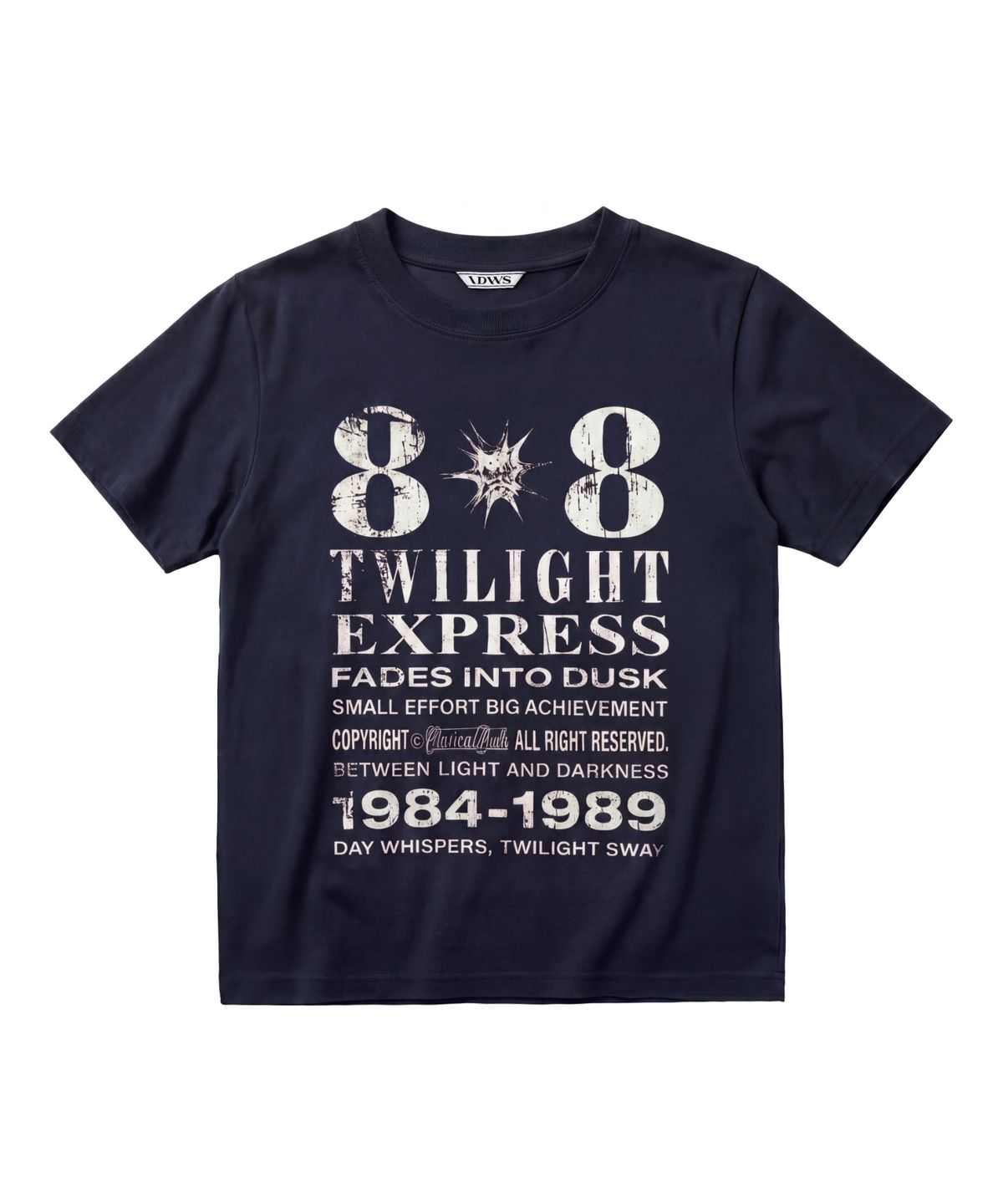 아이돈워너셀(IDWS) [W]Novichi T-Shirt Navy