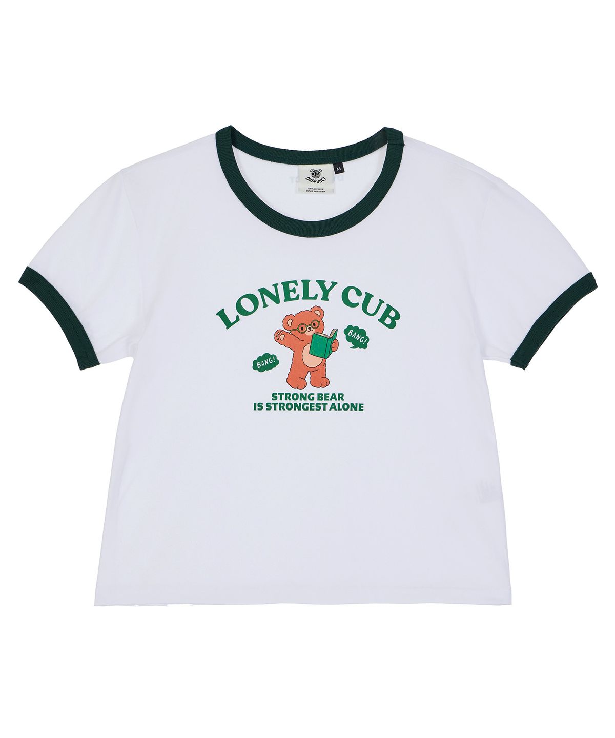 디스펑트(DYSFUNCT) LONELY CUB RINGER T-SHIRT(GREEN)