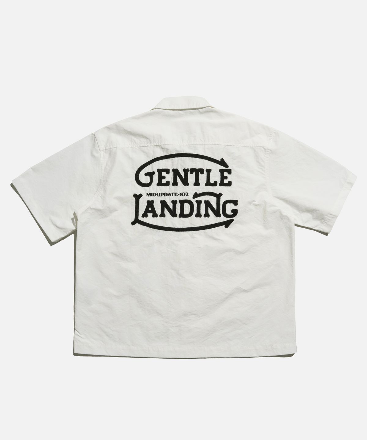 미드업데이트(MIDUPDATE) Double Pocket Tech Shirt White