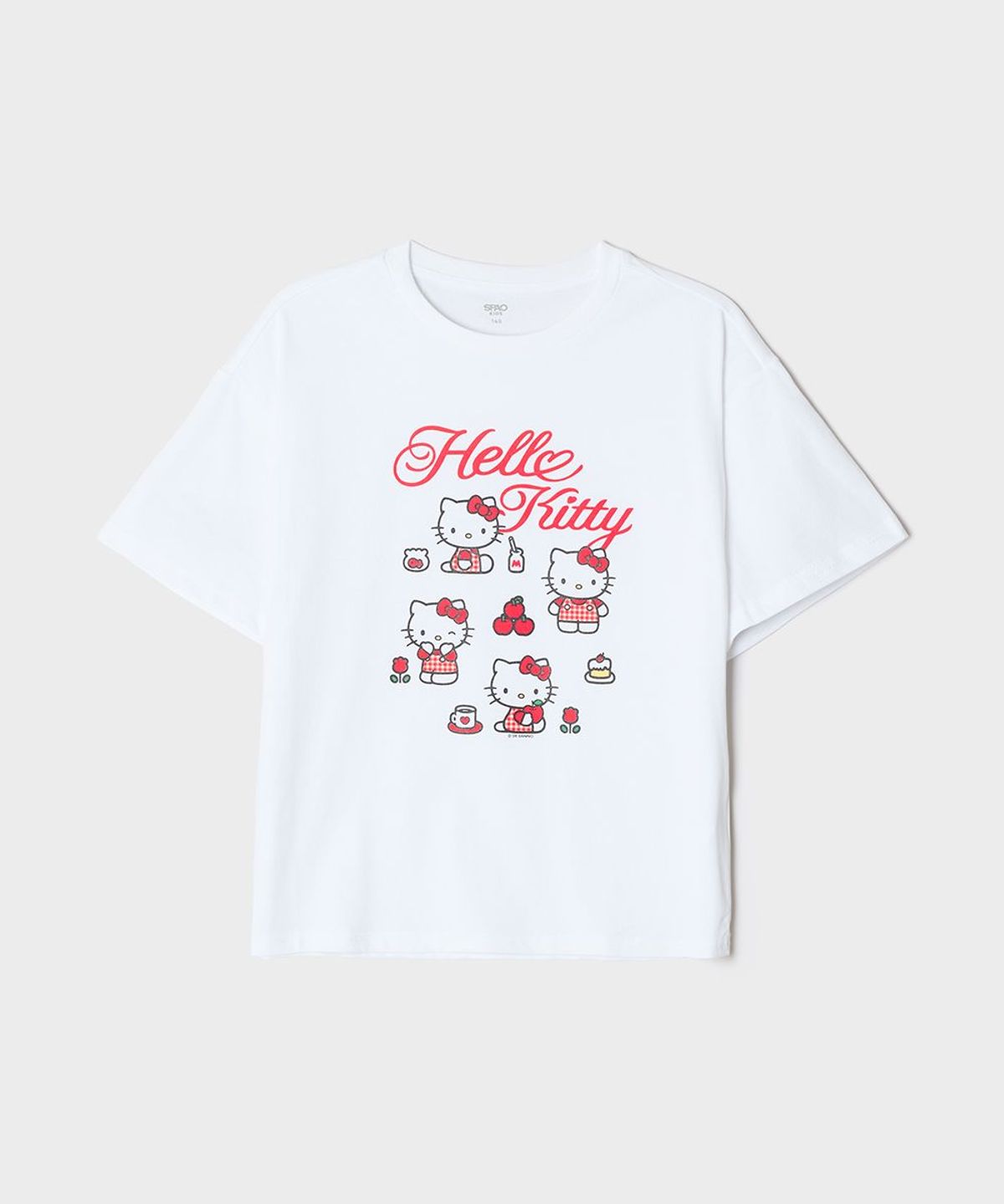 스파오 키즈(SPAO KIDS) [키즈] (산리오캐릭터즈) 반팔티 (RE)(Red)_SPRLG37KU3