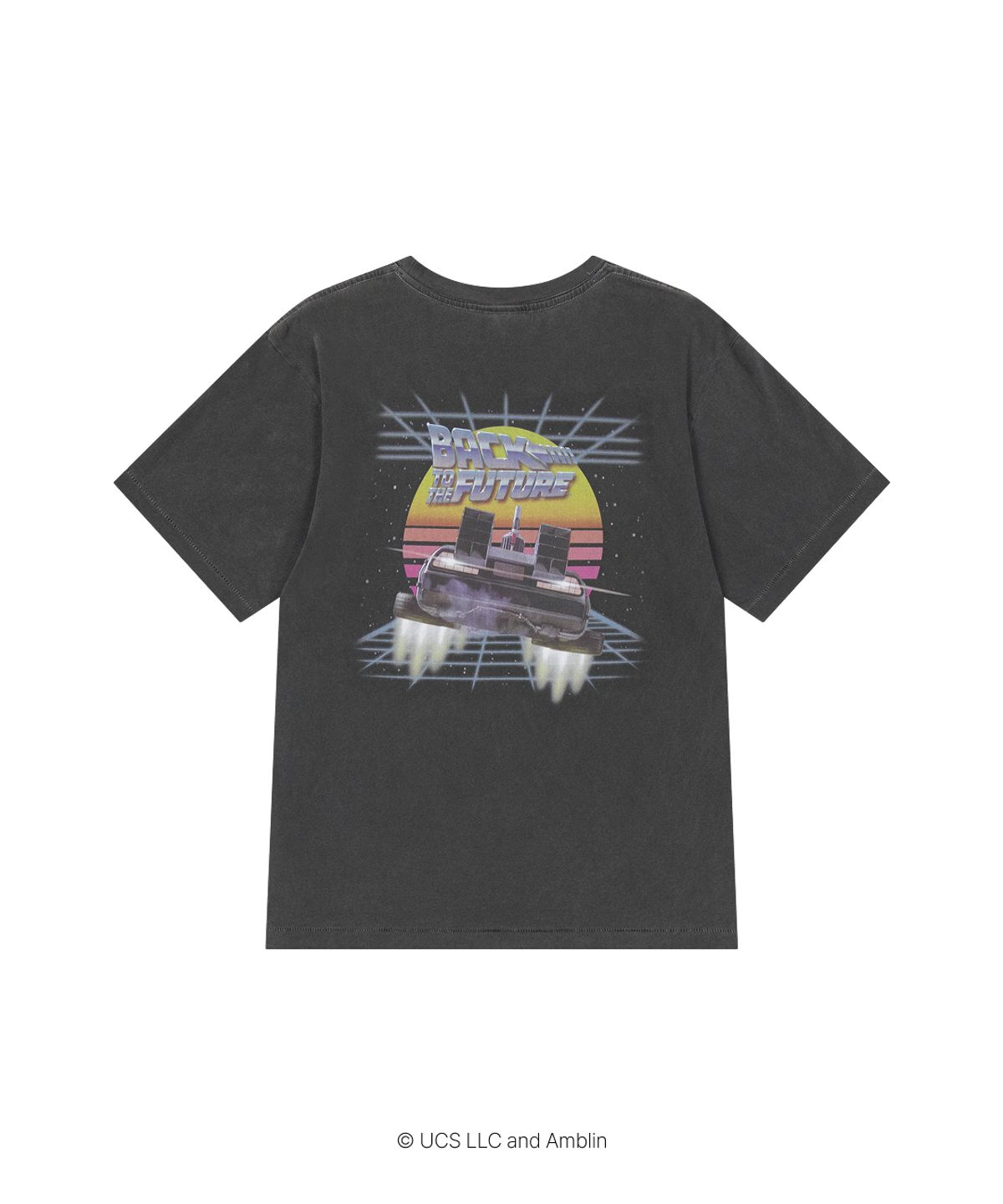 얼렁뚱땅 상점(ULDD STORE) [Back To The Future] RetroRevival01 Tee Pigment Black