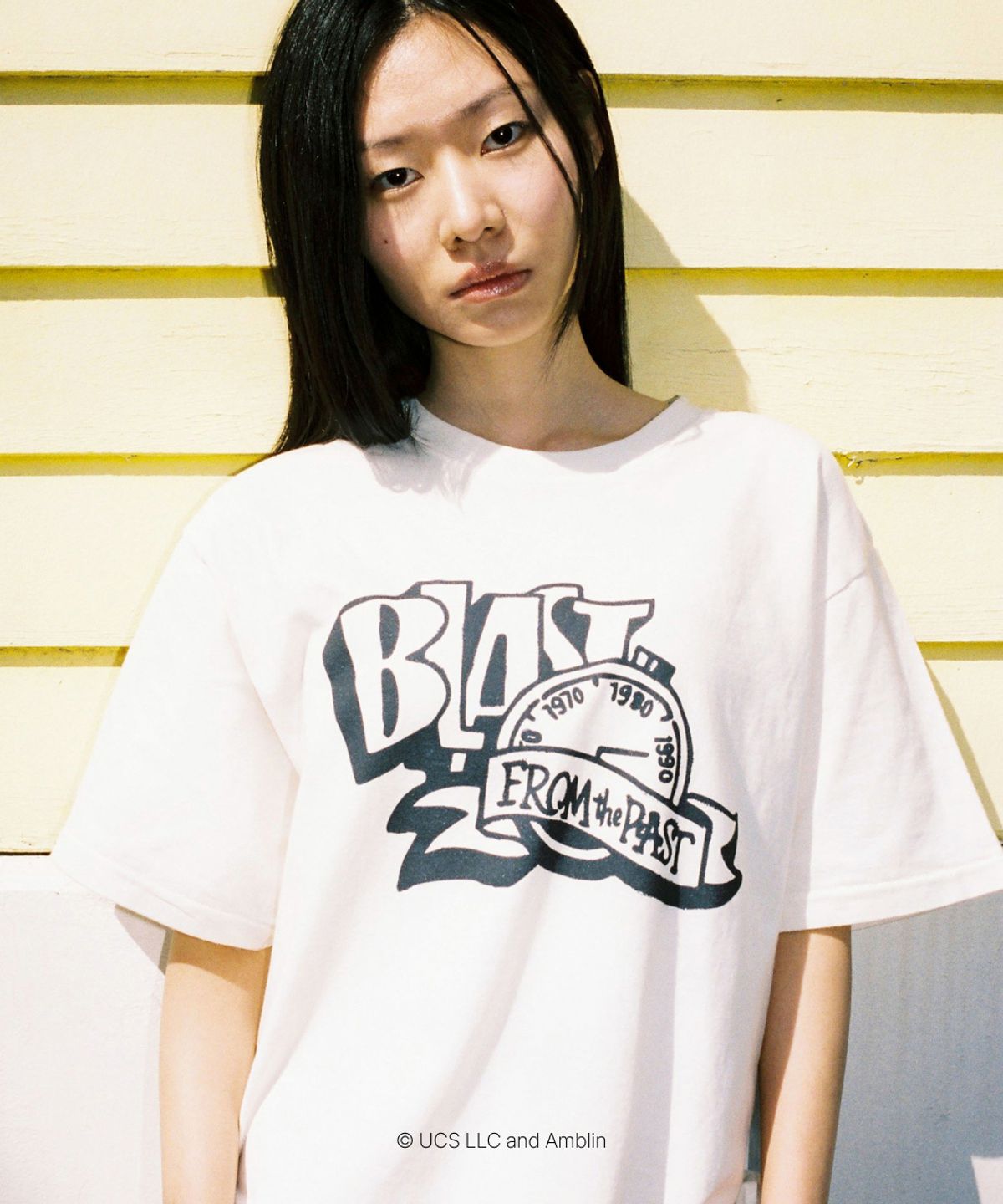 얼렁뚱땅 상점(ULDD STORE) [Back To The Future] BLAST Tee Pigment Ecru